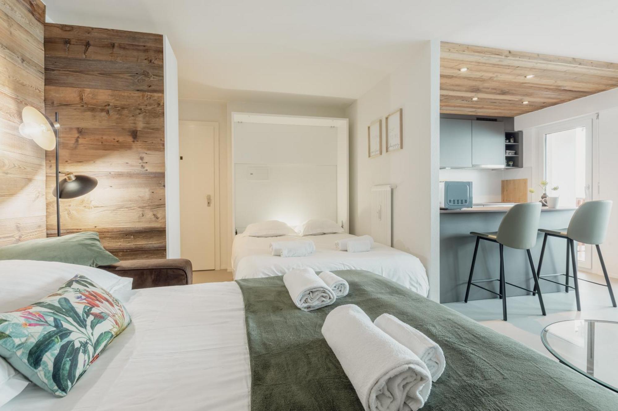 Magnifique Appartement Proche Du Centre Crans-Montana Eksteriør bilde