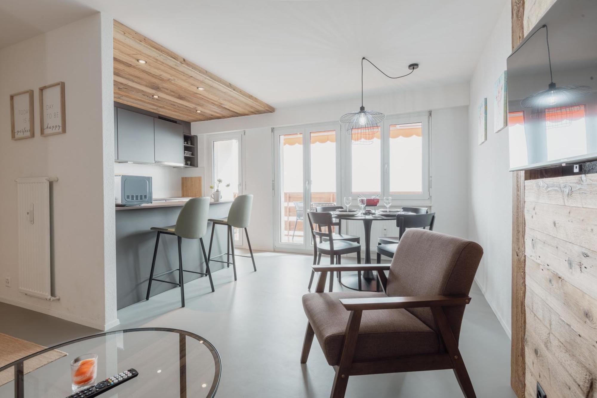 Magnifique Appartement Proche Du Centre Crans-Montana Eksteriør bilde