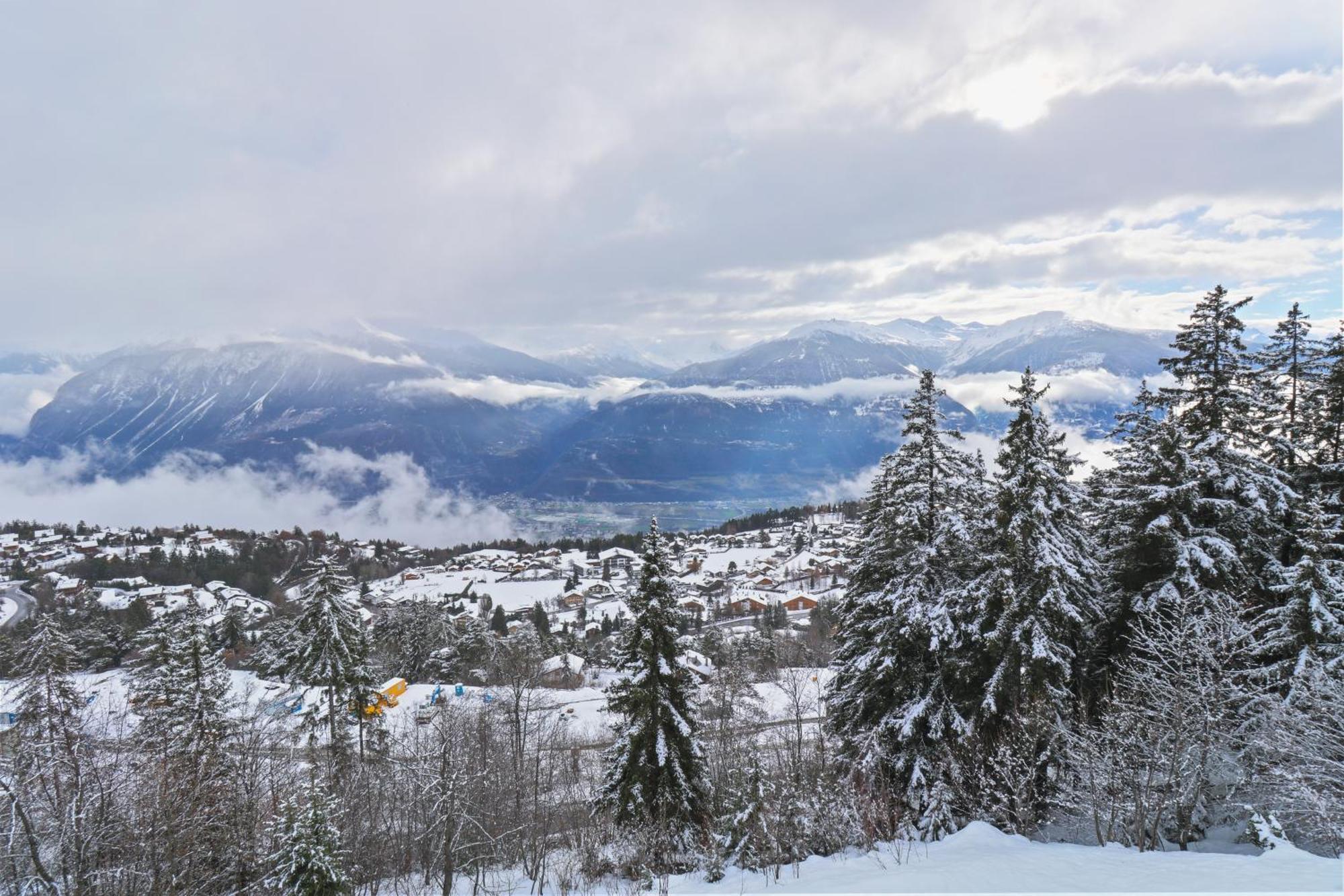 Magnifique Appartement Proche Du Centre Crans-Montana Eksteriør bilde