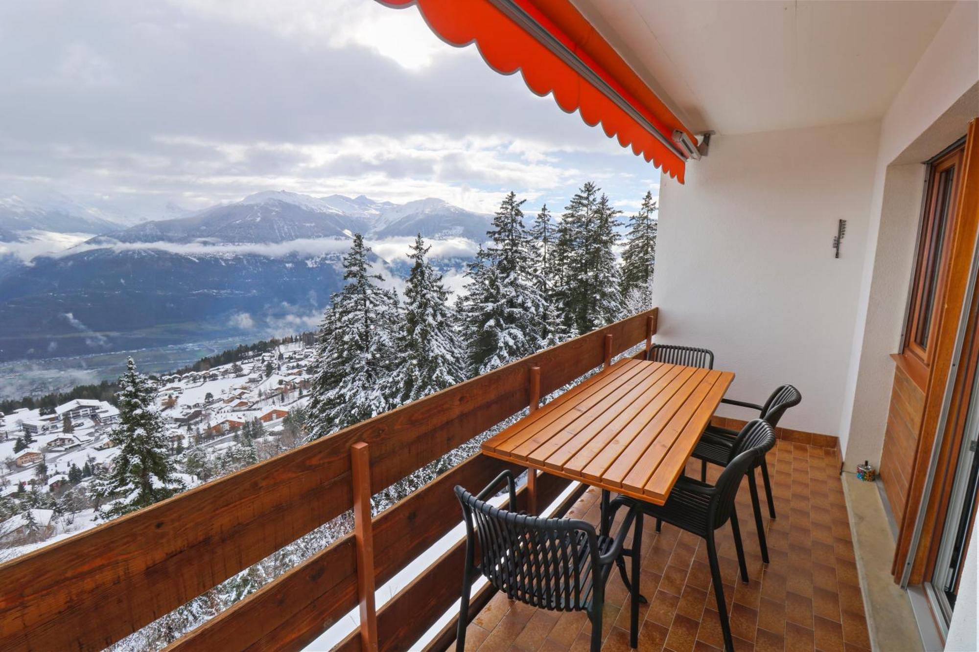 Magnifique Appartement Proche Du Centre Crans-Montana Eksteriør bilde